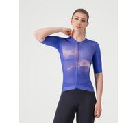 Castelli Climber's A/C Rosso Corsa Short Sleeve Jersey Violet Women - XS