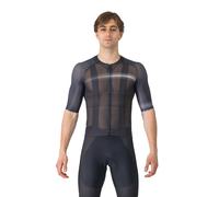 Castelli Climber's A/C Short Sleeve Jersey Dark Gray Black, Size L