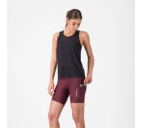 Castelli Comfort Travel Womens Cycling Shorts Deep Bordeaux