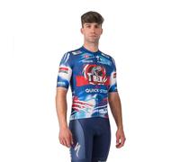Castelli Competizione 3 Vuelta Short Sleeve Jersey - Blue - Soudal Quick-Step, Size XL