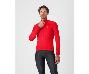Castelli Competizione Waterproof Jacket Bright Red - M