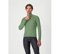 Castelli Competizione Waterproof Jacket Pepper Green - M