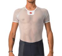 Castelli Core Mesh 3 Short Sleeve Mens Cycling Base Layer - White