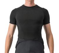 Castelli Core Seamless Mens Cycling Base Layer Black Short Sleeve Top Jersey