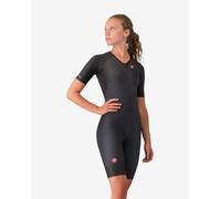 Castelli Core Short Sleeve Women's Tri Suit - SS25 - Black / Large