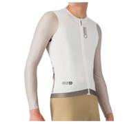 Castelli - Corretto L/S Jersey - Cycling jersey size S, grey