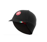 Castelli Difesa Thermal Cap Black Red