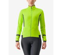 Castelli Dinamica 2 GORE-TEX INFINIUM™ Jacket Electric Lime Black Women - S