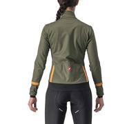Castelli Dinamica 2 Gore-tex Infinium™ Windstopper® Jacket XL Military Green / Melon