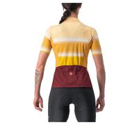 Castelli Dolce Short Sleeve Jersey Beige,Yellow XS Woman XS Sand / Bordeaux