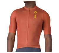 Castelli - Drittone Logo Jersey - Cycling jersey size L, red