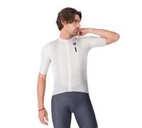 Castelli Drittone Logo Short Sleeve Jersey White - XL