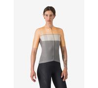Castelli Elegante Short Sleeve Women's Jersey - SS25 - Gunmetal Grey / Silver Moon / Soft Orange / Large