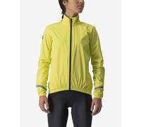 Castelli Emergency 2 Light Waterproof Jacket Bright Yellow Women - S