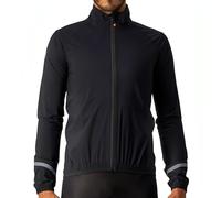 Castelli Emergency 2 Rain Waterproof Mens Cycling Jacket Black Bike Ride