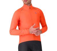 Castelli Emergency 3 Rain Mens Cycling Jacket Orange Waterproof Windproof Bike