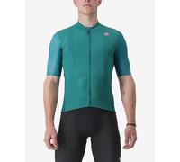 Castelli Endurance Elite Short Sleeve Jersey Turquoise Green - S