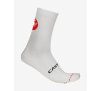 Castelli Entrata 12 Cycling Socks White Compression Support Bike Cycle Comfort