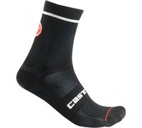 Castelli Entrata 13 Cycling Socks Black Cushioned Support Bike Cycle Breathable