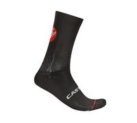 CASTELLI Entrata 18 Sock, Moisture-Resistant Cycling Socks with Midfoot Support for All-Day Comfort for Men & Women