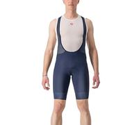 CASTELLI Entrata 2 Bibshort Cycling Shorts with Braces Men/Women, Comfortable and Breathable, Ideal for Long Distances