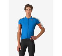 Castelli Entrata 6 Short Sleeve Jersey Blue L Men