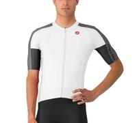 Castelli Entrata 6 Short Sleeve Jersey - SS25 - Ivory / Smoky Grey / Light Black / 3XLarge