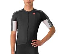 Castelli Entrata 6 Short Sleeve Jersey - SS25 - Light Black / Dark Grey / Smoky Grey / 2XLarge