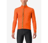 Castelli Entrata GORE-TEX INFINIUM™ Jacket Red Orange - XXL