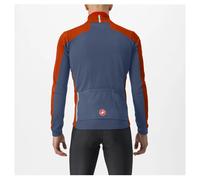 Castelli Entrata Gore-tex Infinium™ Windstopper® Jacket M Red Ocre / Twilight Blue