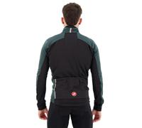 Castelli Entrata Gore-tex Infinium™ Windstopper® Jacket XL Green / Yellow / Black