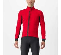 Castelli Entrata Jacket Red/Black Light Black