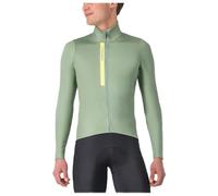 Castelli - Entrata Thermal Jersey - Cycling jersey size M, green