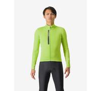 Castelli Entrata Thermal long sleeve jersey light green - XXL