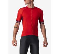 Castelli Entrata VI Short Sleeve Jersey - Red 2XL