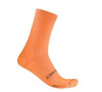 Castelli - Espresso 18 Sock - Cycling socks size L/XL, orange
