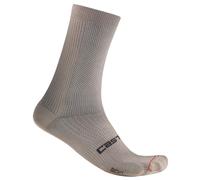 Castelli Espresso 18 Socks Grey Clay - L-XL