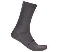 Castelli Espresso 18 Socks Smoke Grey - L-XL