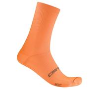 Castelli Espresso 18 Socks Bright Orange - L-XL