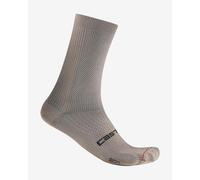 Castelli Espresso 18 Socks Grey Clay - L-XL