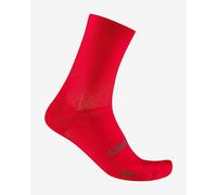 Castelli Espresso 2 12 Socks Red Hibiscus Women - L-XL