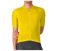 Castelli - Espresso 2 Jersey - Cycling jersey size XL, yellow