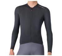 Castelli - Espresso 2 L/S Jersey - Cycling jersey size M, grey