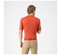 Castelli Espresso 2 Short Sleeve Jersey Red 2XL Men 2XL Red Paprika