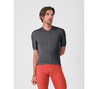Castelli Espresso 2 Mens Cycling Jersey Grey Short Sleeve Compression Top