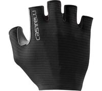 Castelli Espresso Fingerless Cycling Gloves Black Padded Bike Ride Comfort Cycle