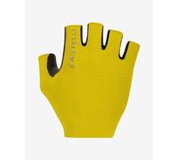 Castelli Espresso Short Gloves Yellow L Man