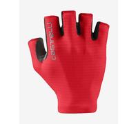 Castelli Espresso Gloves red hibiscus Women - S
