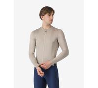 Castelli Espresso Jersey long sleeve beige clay - 3XL