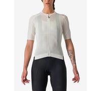 Castelli Espresso Women's Short Sleeve Cycling Jersey - SS24 - Ivory / Dark Grey / Medium Ivory/Dark Grey Medium
